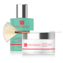 Leigh Valentine Skin Care - Duo Refill Mask for Non Surgical Face Lift - Powder and Activator  Includes Beauty Application Brush