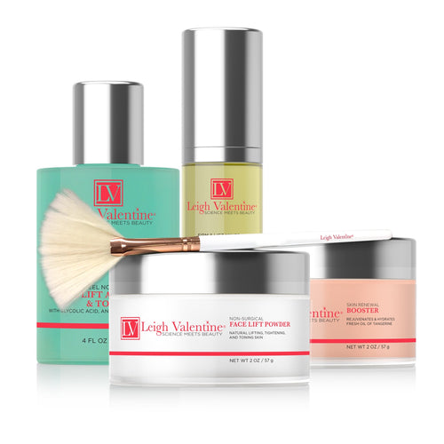 Leigh Valentine Skin Care - Premium All in One Skin Care Non-Surgical Face lift Kit
